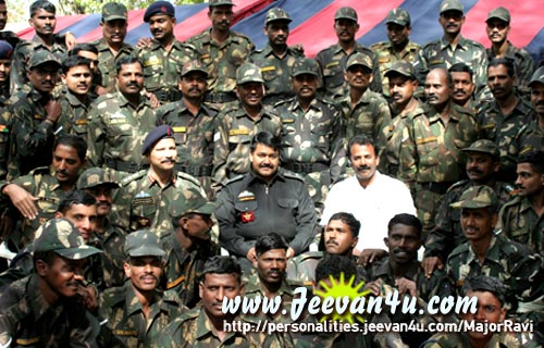 Major Ravi Mohanlal Army Film Photos